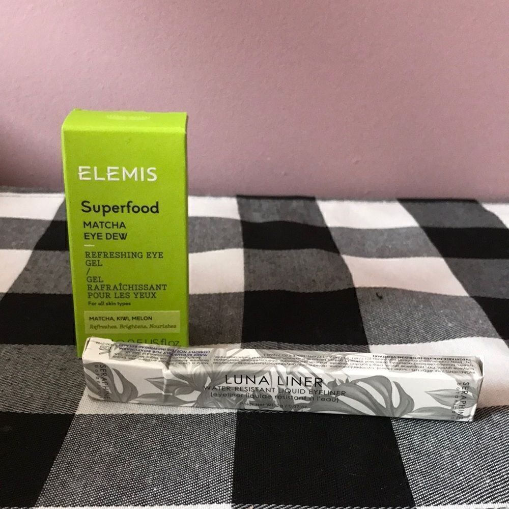 Seraphine Botanicals Luna Liner & Elemis Matcha Eye Dew